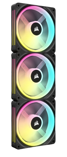 QX120 RGB 120MM FAN BLK 3PK thumbnail