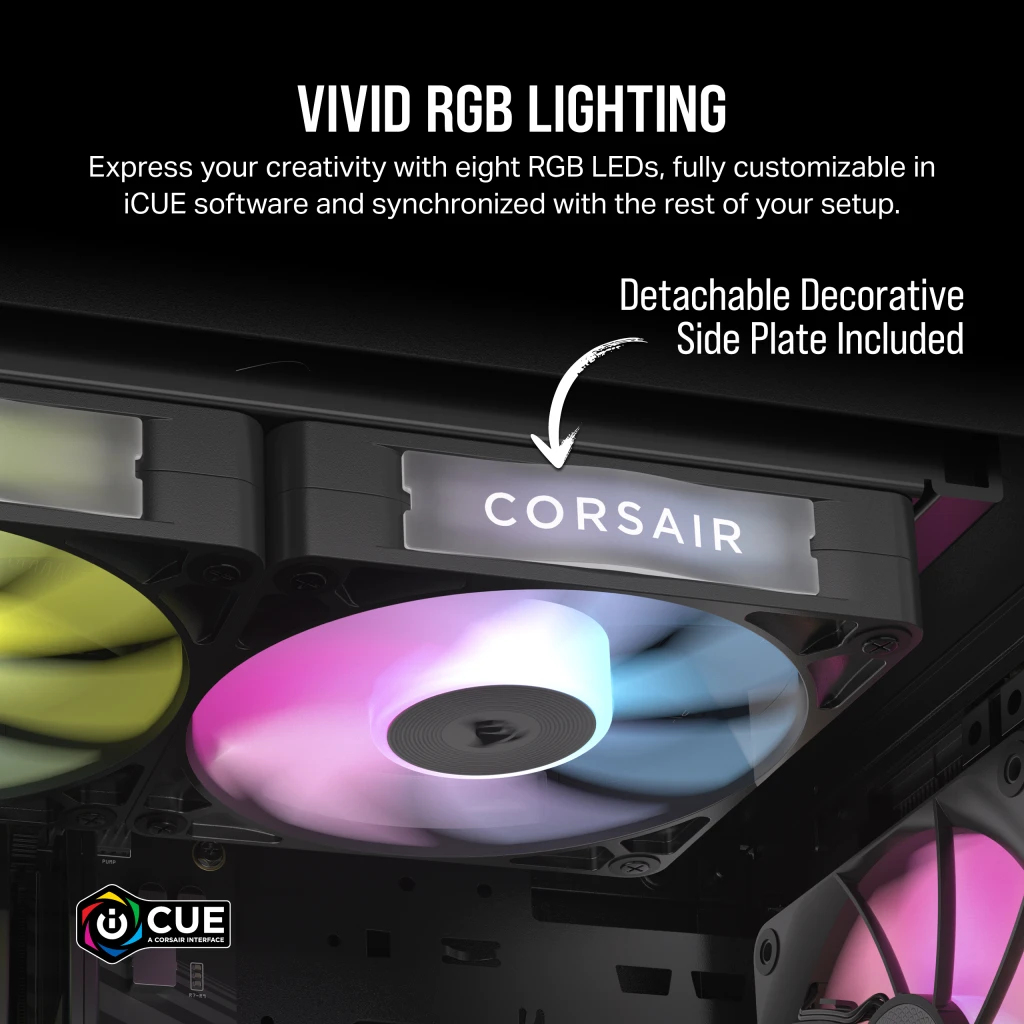 EU Product - L�fter iCUE Link RX140 RGB  140*140*25 Single thumbnail