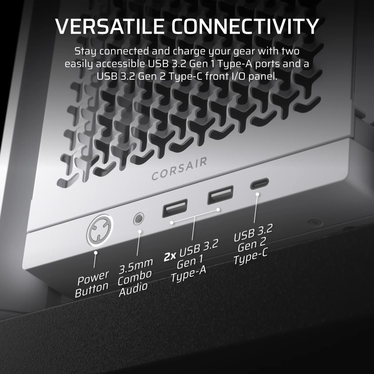 FRAME 4000D GAMING CASE E-ATX WHITE thumbnail