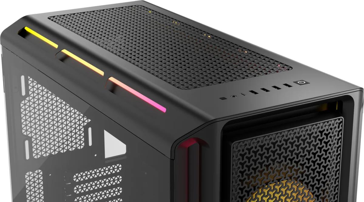ICUE LINK 5000T LX RGB CASE E-ATX BL thumbnail