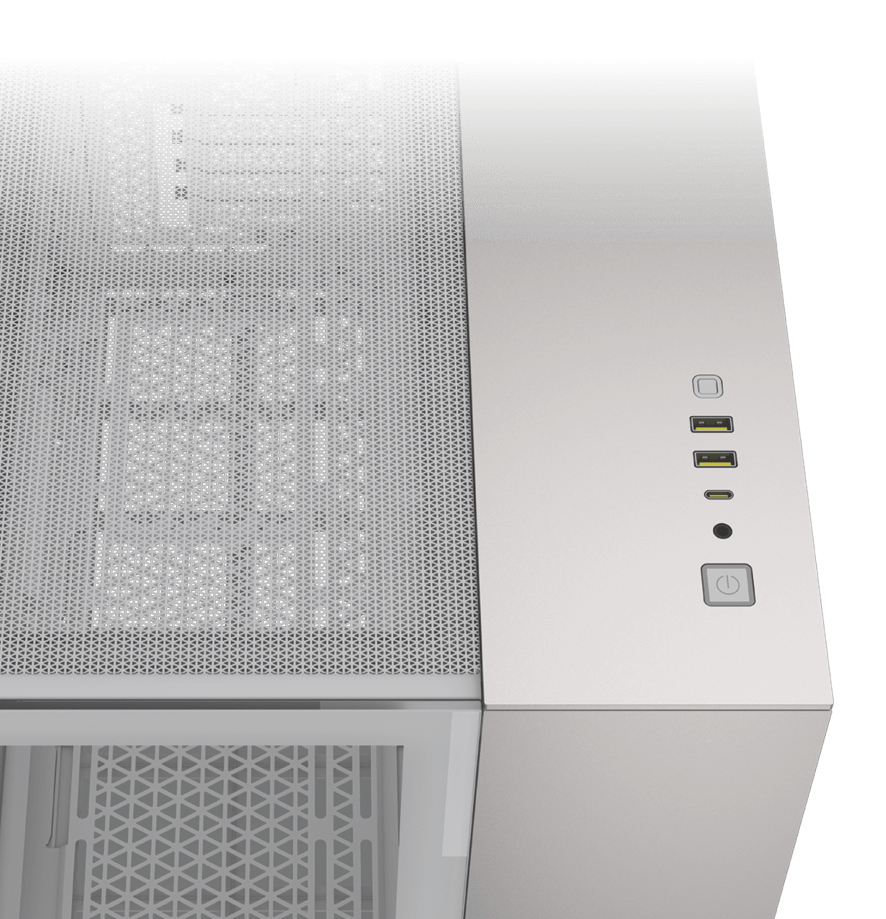 2500X MICRO ATX CASE WHT/GREY thumbnail