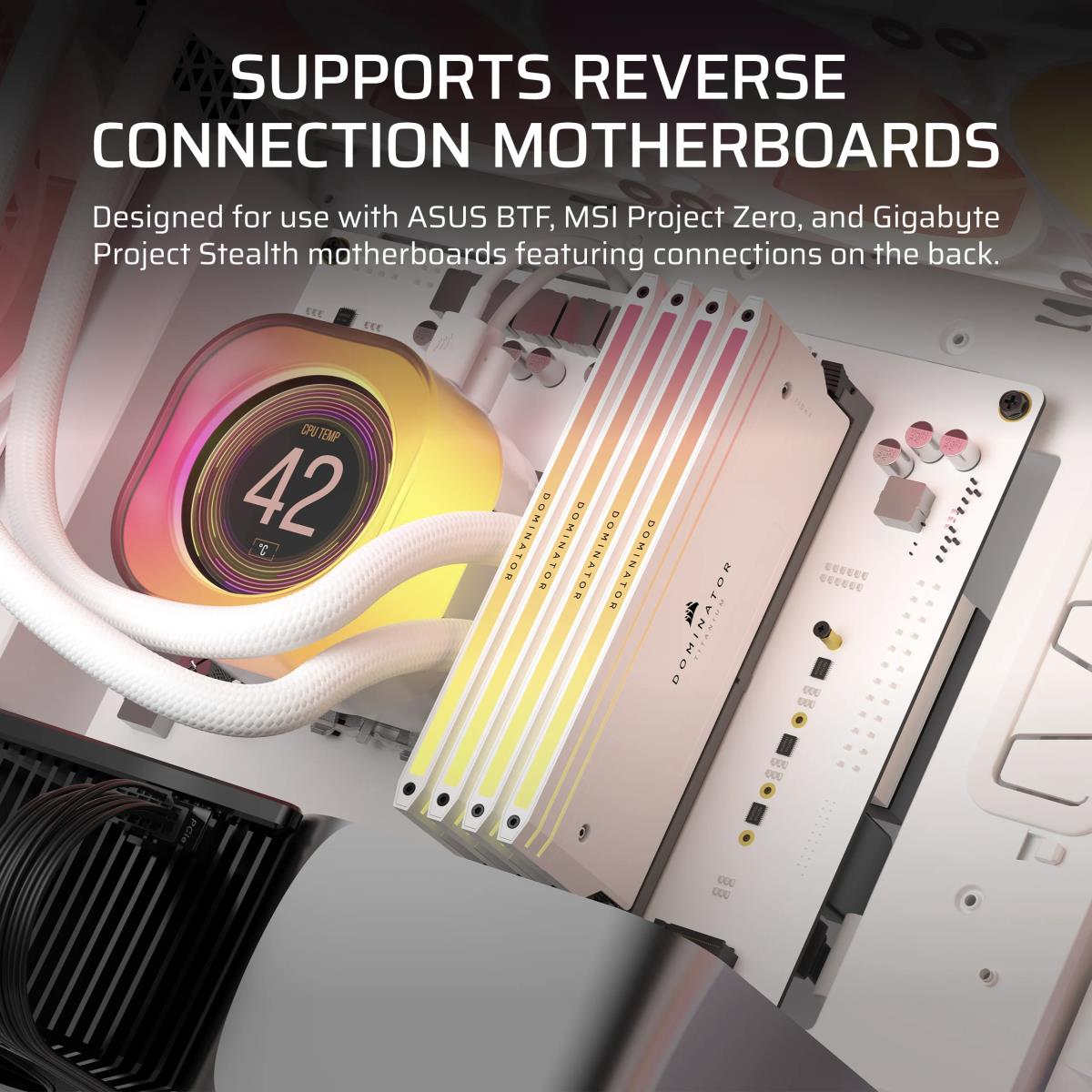 ICUE LINK 5000T LX RGB MID WHT thumbnail