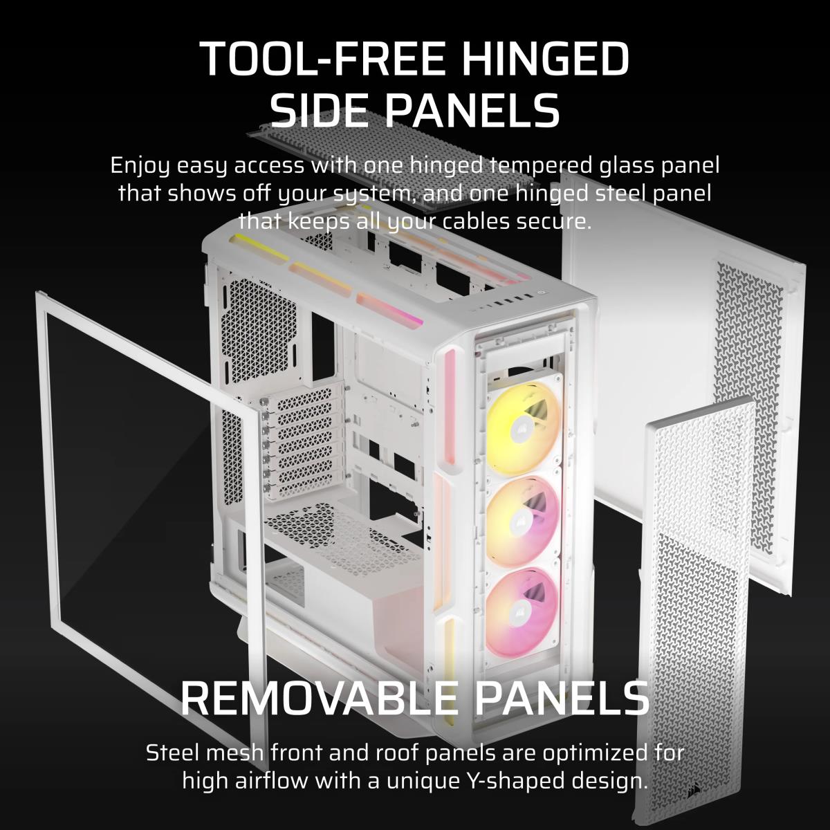 ICUE LINK 5000T LX RGB MID WHT thumbnail