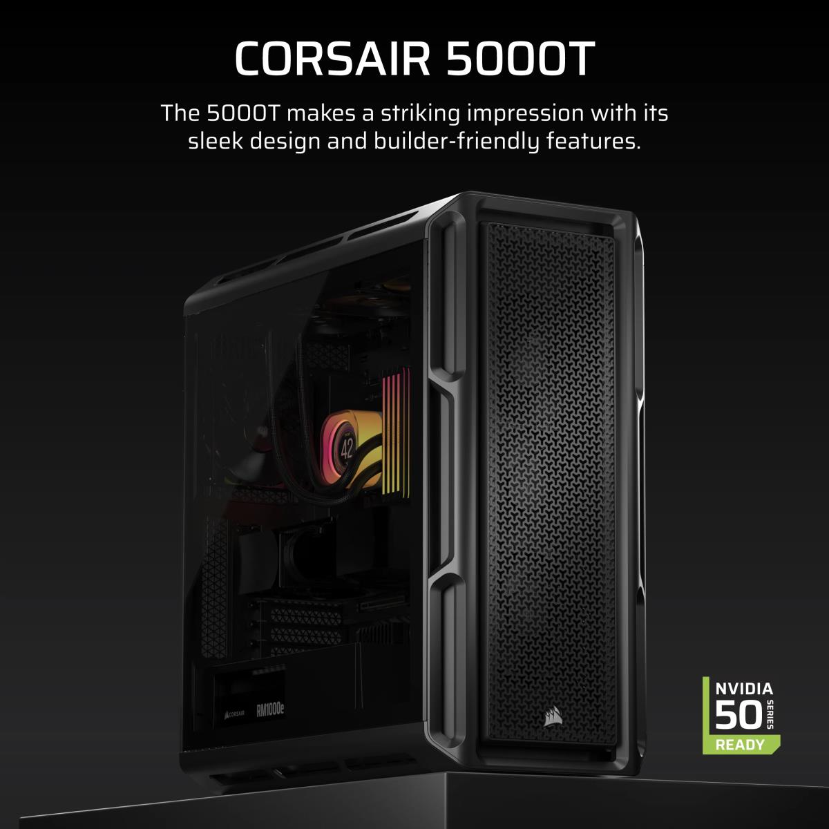 5000T MID TOWER BLACK thumbnail