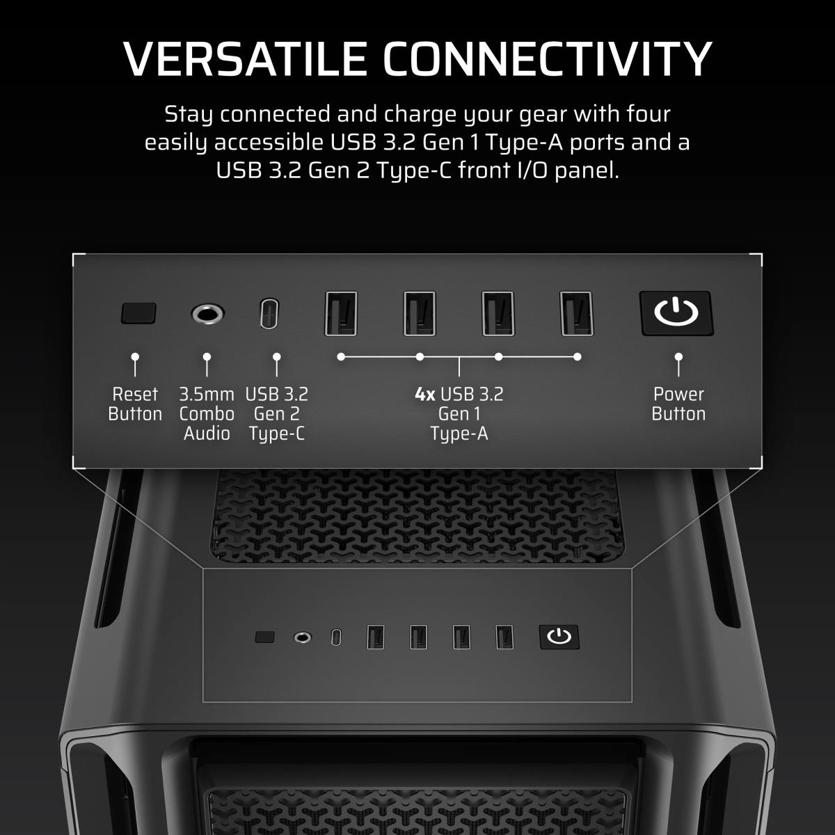 5000T MID TOWER BLACK thumbnail