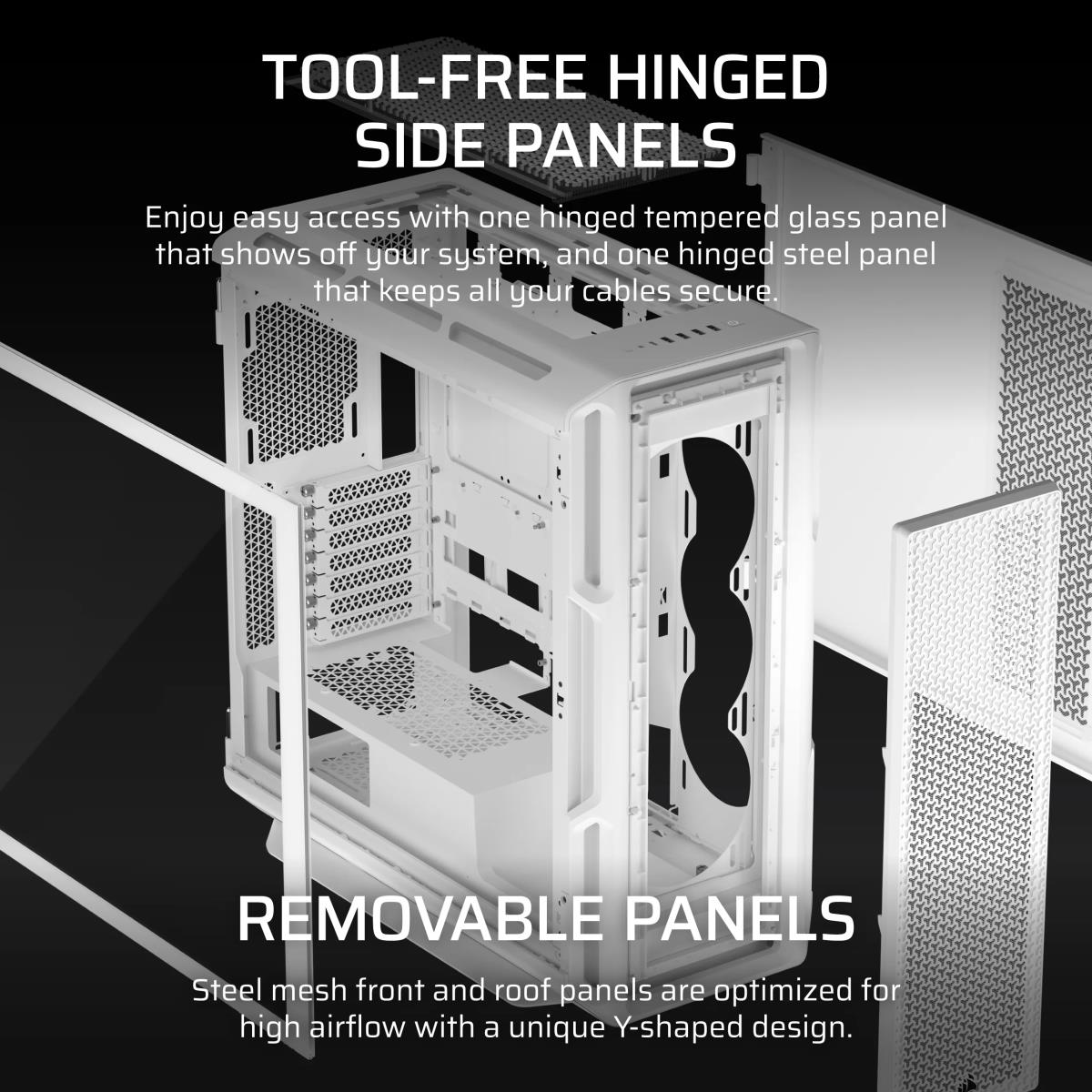 5000T MID TOWER WHITE thumbnail