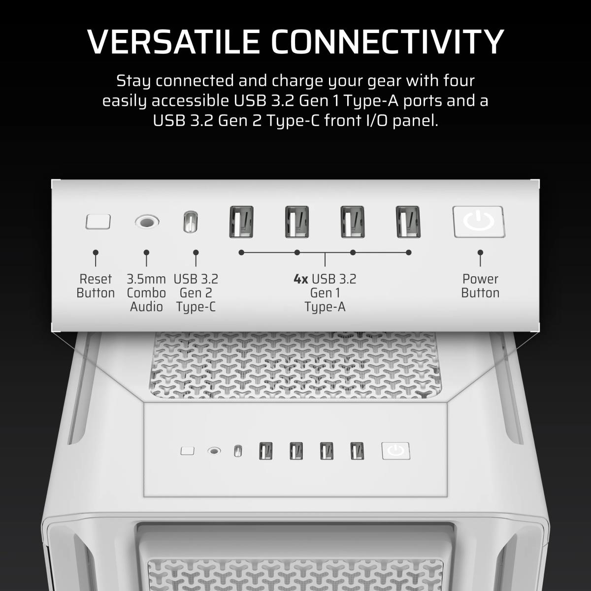 5000T MID TOWER WHITE thumbnail