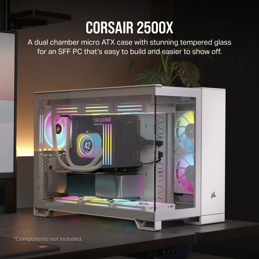2500X DUAL CHAMBER CASE WHITE thumbnail