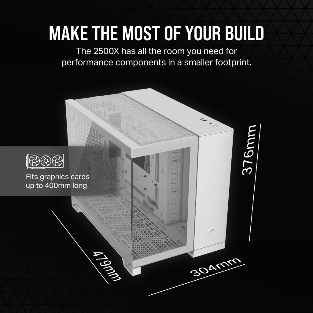 2500X DUAL CHAMBER CASE WHITE thumbnail