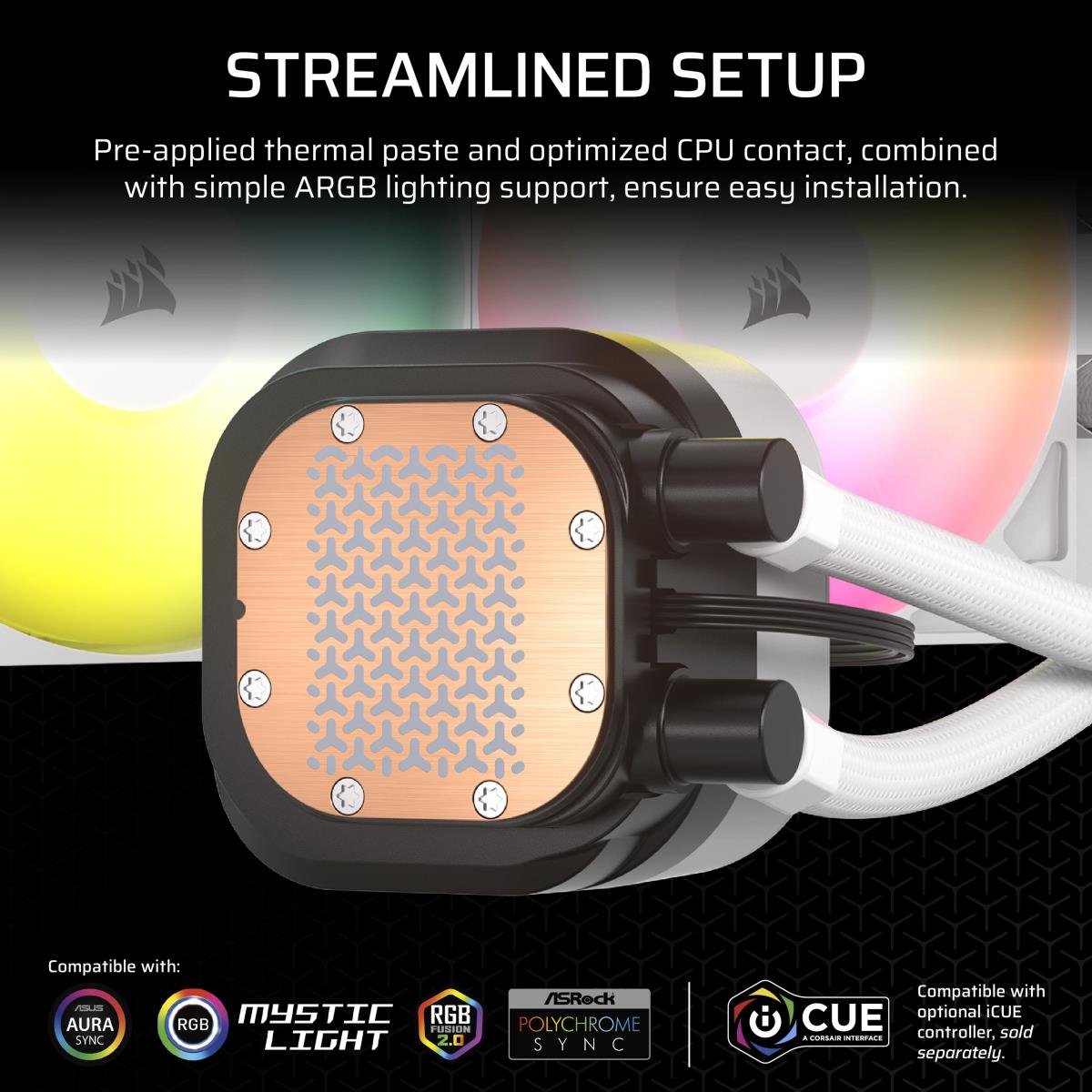 NAUTILUS 240 RS ARGB LIQUID COOLER W thumbnail