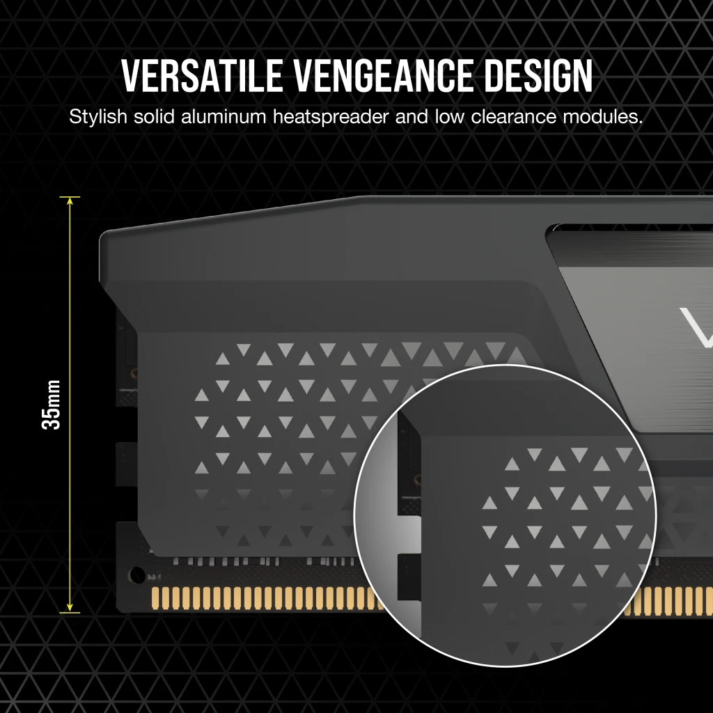 DDR5 4800 D/K VENGEANCE GRY 32GB thumbnail