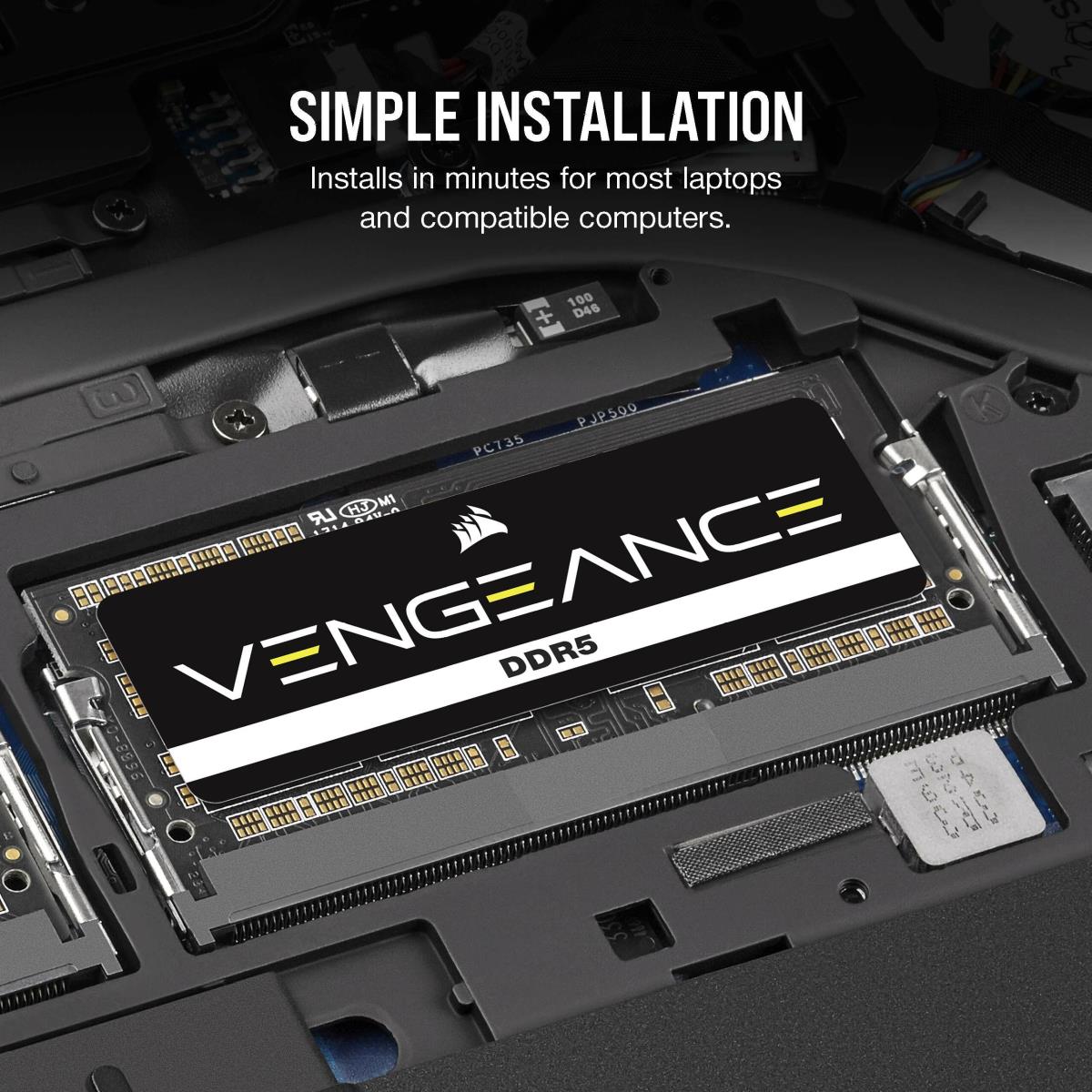 EU Product - Vengeance - Ddr5 - Modul - - SO DIMM - 32 GB - DDR5 thumbnail