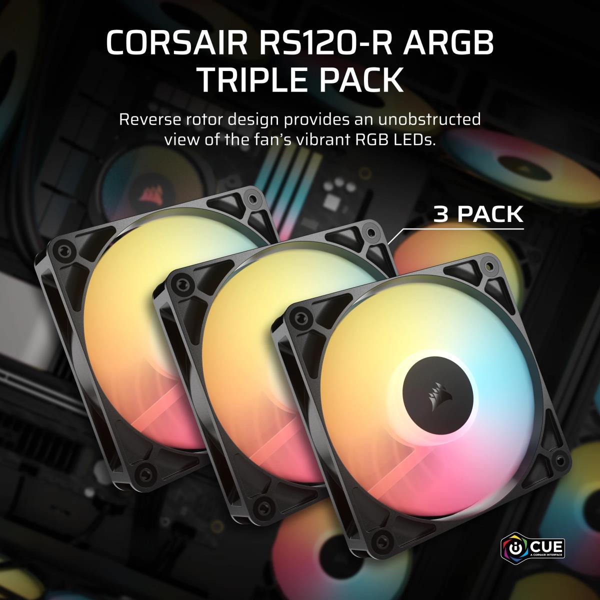 RS120-R RGB FANS 3PK thumbnail