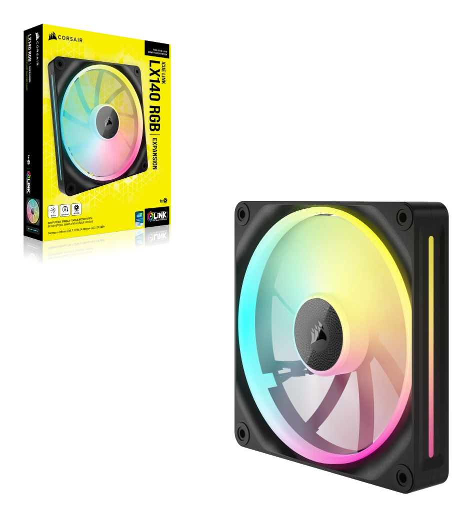 EU Product - L�fter iCUE Link LX140 RGB  140*140*25 Single thumbnail