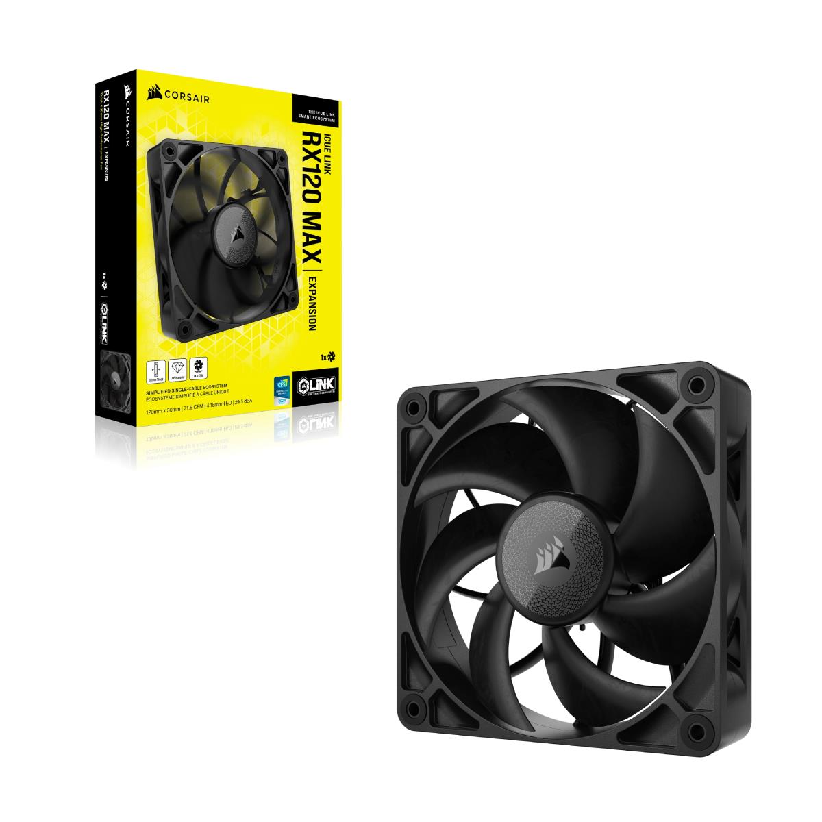 EU Product - L�fter iCUE Link RX120 MAX  120*120*30 Single Pack thumbnail