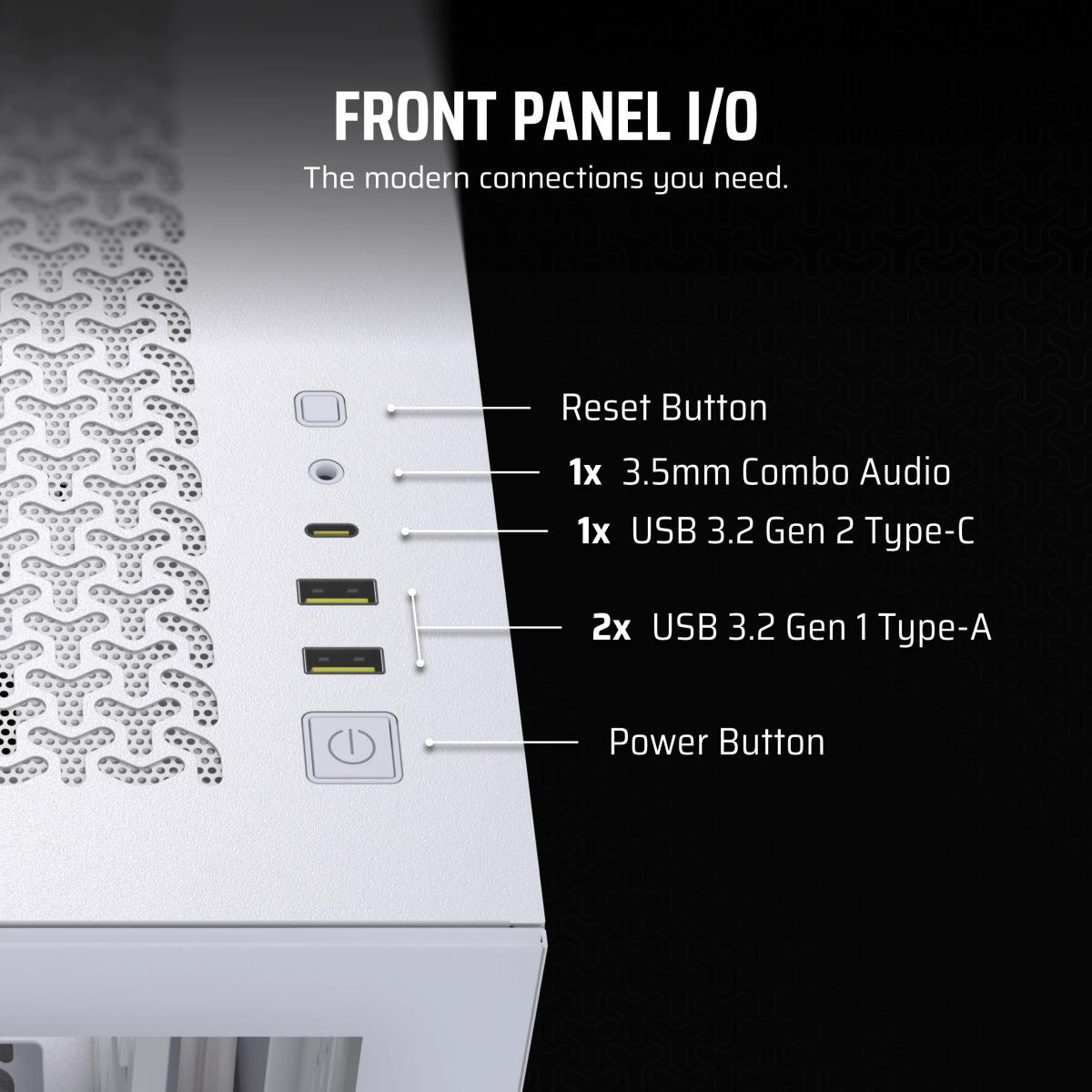 3500X WHITE MID CASE thumbnail