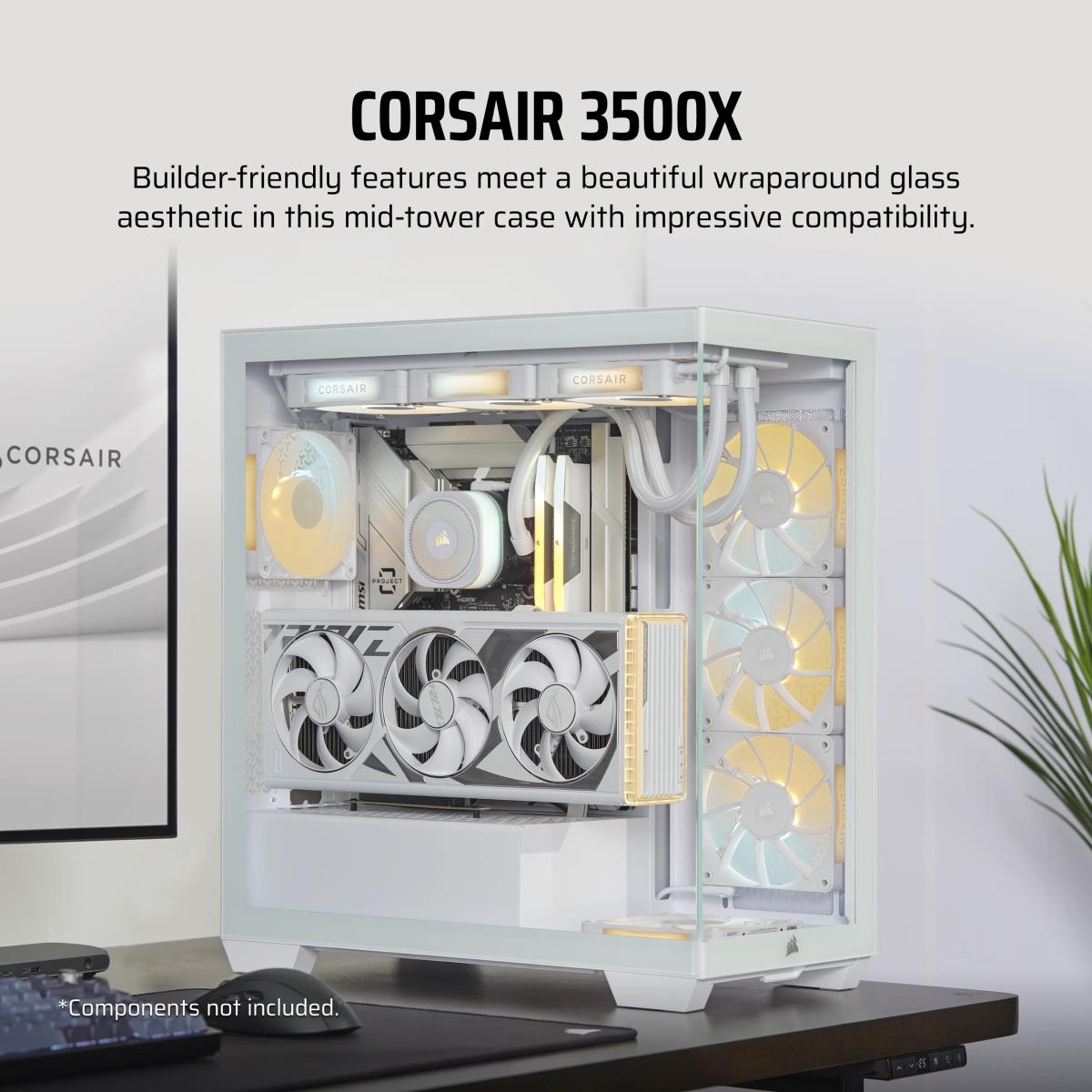3500X WHITE MID CASE thumbnail