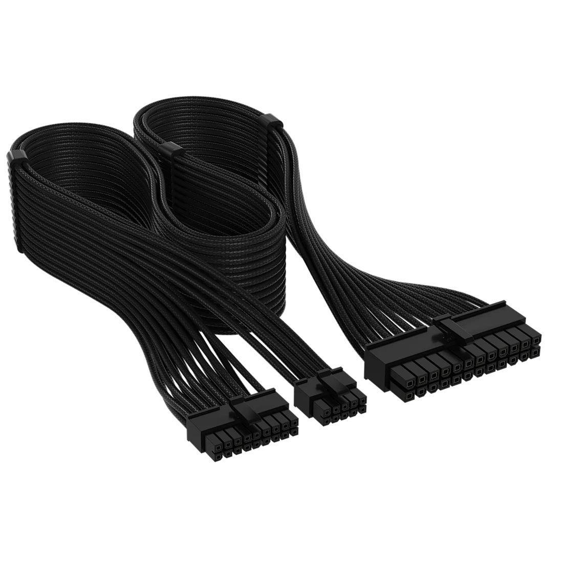 EU Product - Cable ATX 24-pin, Ind. Sleeved, Type 5, Black thumbnail