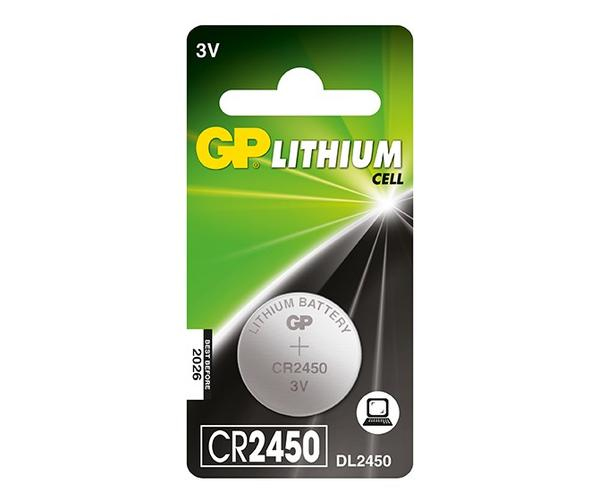 EU Product - GP CR 2450-C1 button cell battery - 1 Pack thumbnail