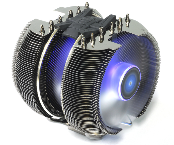 Zalman CNPS12X computer cooling system Processor Cooler 12 cm Grey thumbnail