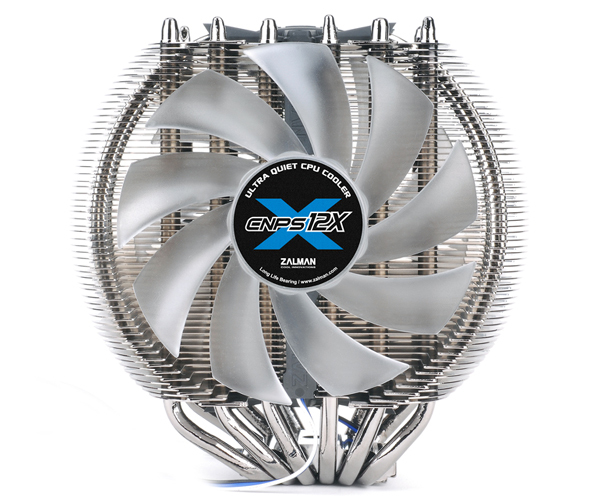 Zalman CNPS12X computer cooling system Processor Cooler 12 cm Grey thumbnail