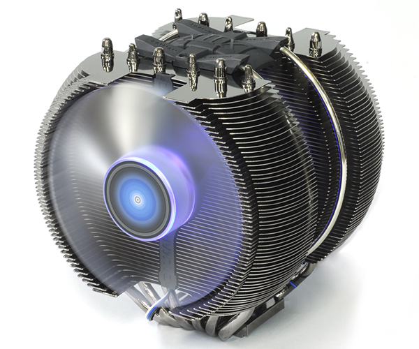 Zalman CNPS12X computer cooling system Processor Cooler 12 cm Grey thumbnail