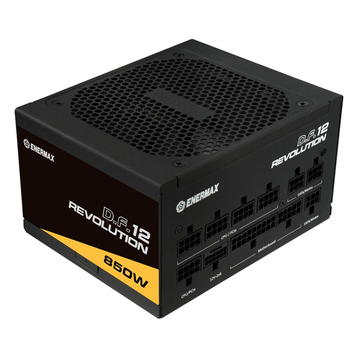 EU Product - Power Supply 850W Revolution DF12 80+ Gold Black thumbnail