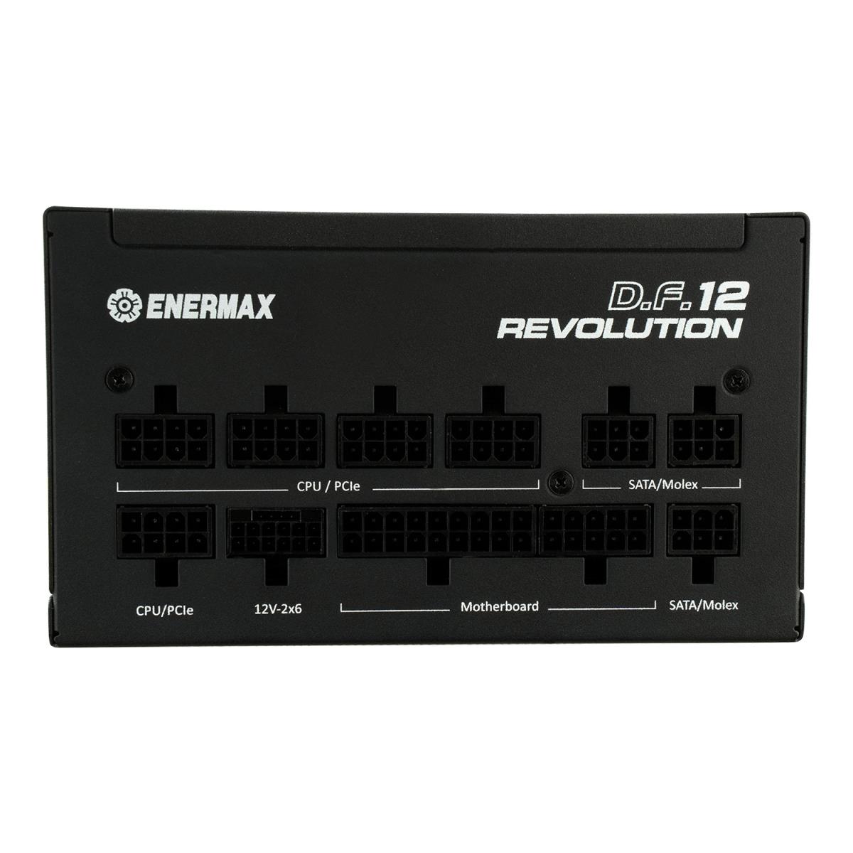EU Product - Power Supply 850W Revolution DF12 80+ Gold Black thumbnail