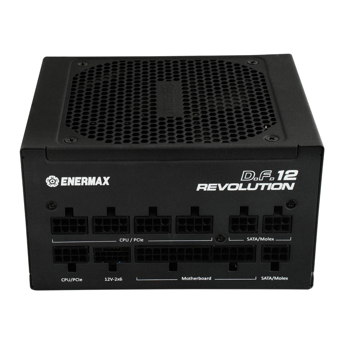EU Product - Power Supply 850W Revolution DF12 80+ Gold Black thumbnail