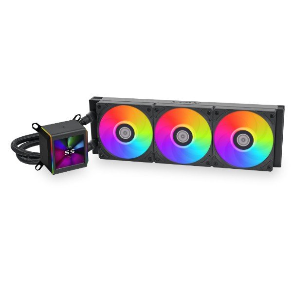 Galahad II LCD Performance AIO 360mm All In One CPU Cooler - Black thumbnail