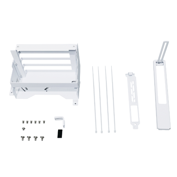 O11DEXL-1W GPU Bracket - White thumbnail
