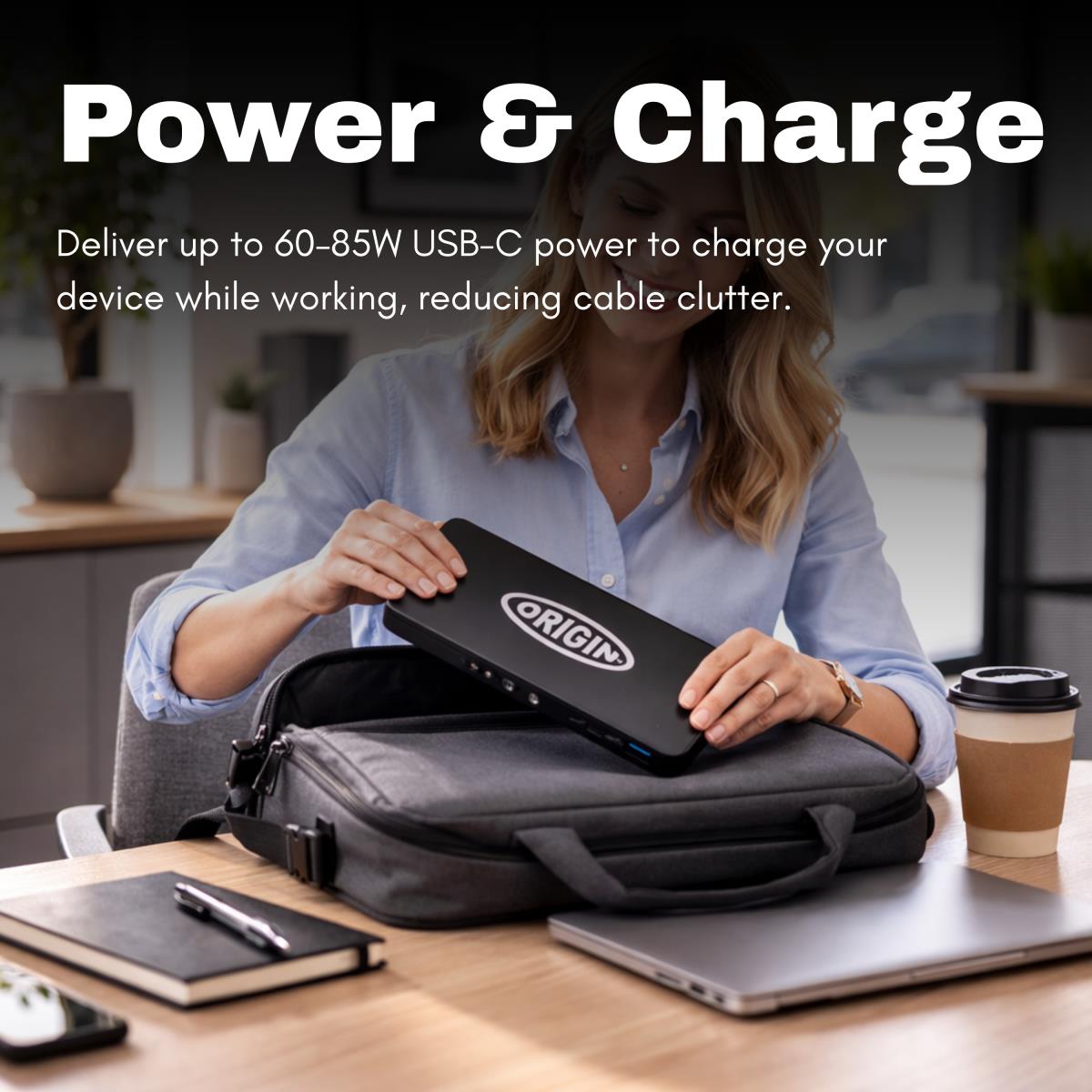 Docking Station USB-C with EU Cable thumbnail