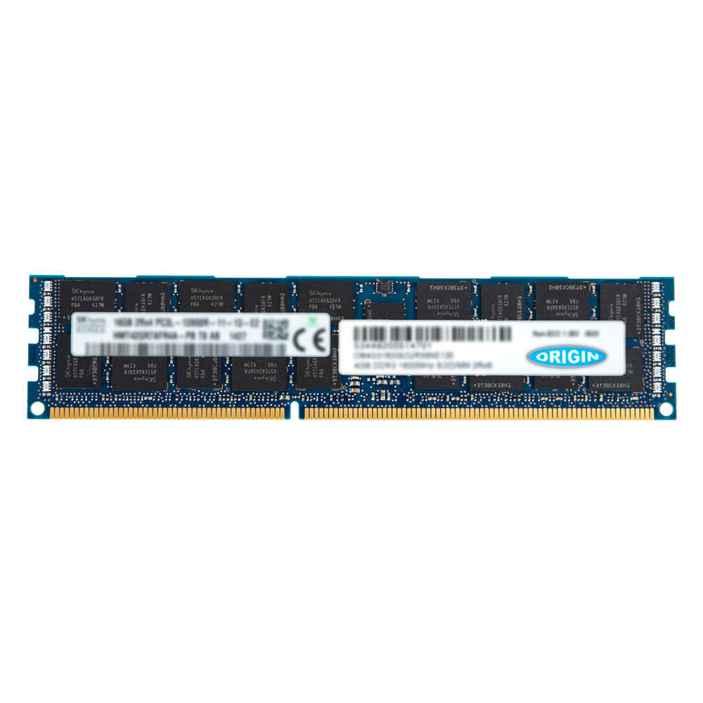 16GB DDR3 1600MHz RDIMM 2Rx4 ECC 1.35V thumbnail