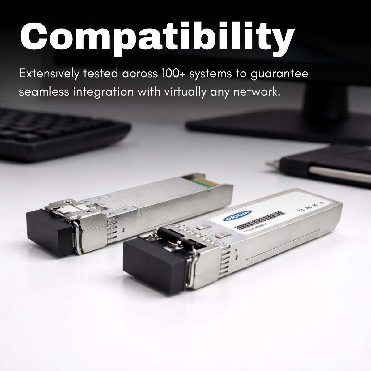 EX-SFP-1GE-T Juniper Compatible Transceiver SFP 10/100/1000Base-T (RJ45 Copper 100m) thumbnail