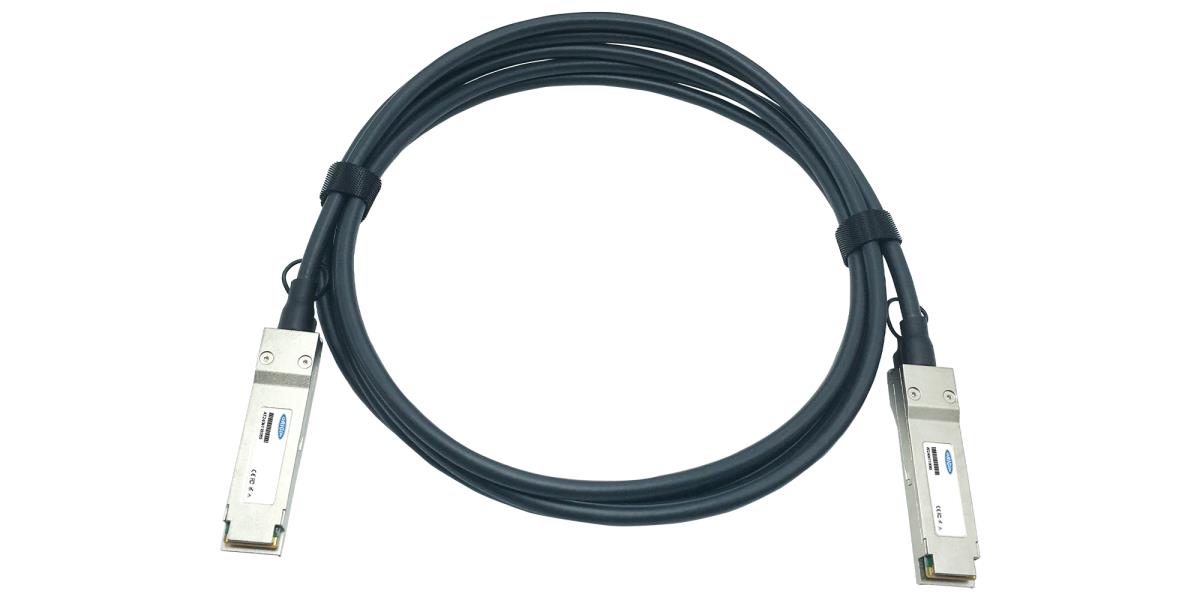 Dell Compatible Direct Attach Copper Twinax Cable 40G QSFP+ (0.5m Passive) thumbnail