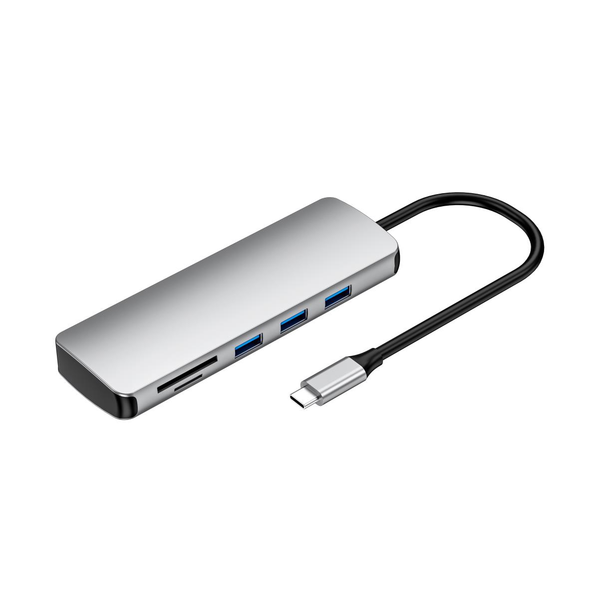 Travel Dock USB-C 4K 9in1 with PD 100W 4K@60Hz thumbnail
