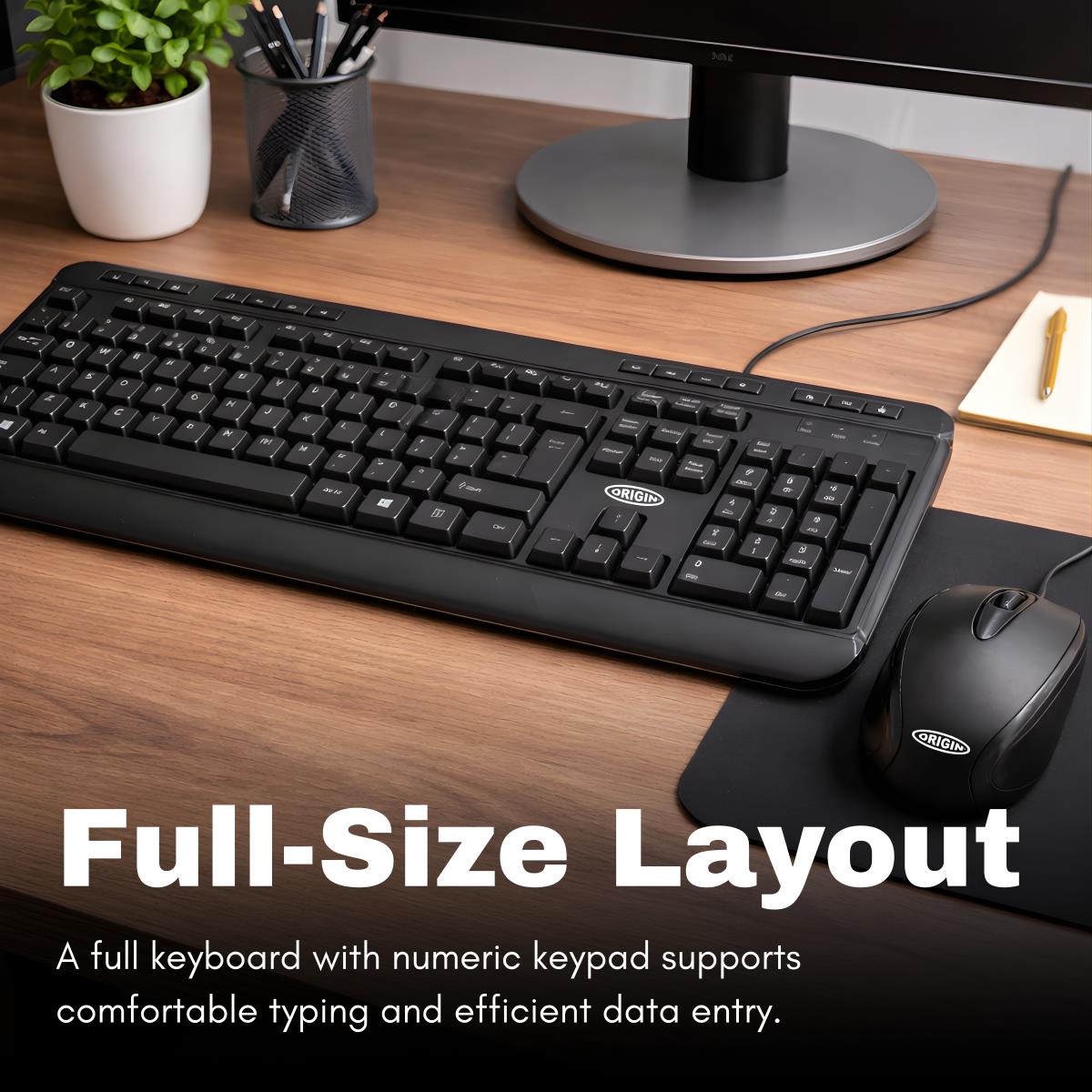 Origin USB Keyboard and Mouse combo thumbnail