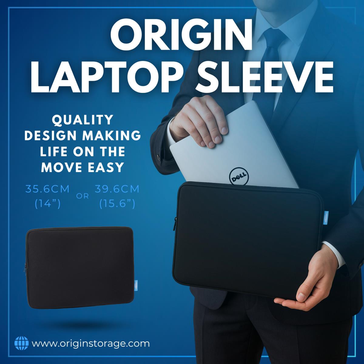 Origin Smart Sleeve 13-14in - Black thumbnail