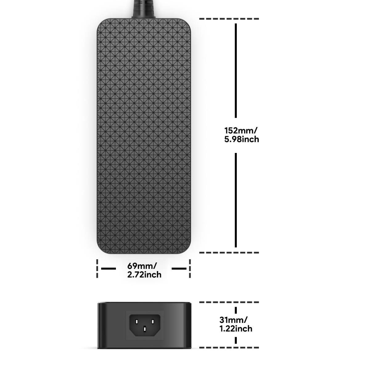 Origin 240W USB-C Adapter with UK Cable thumbnail