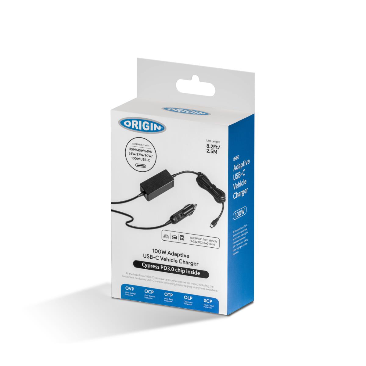 Origin 100W USB C Car charger thumbnail