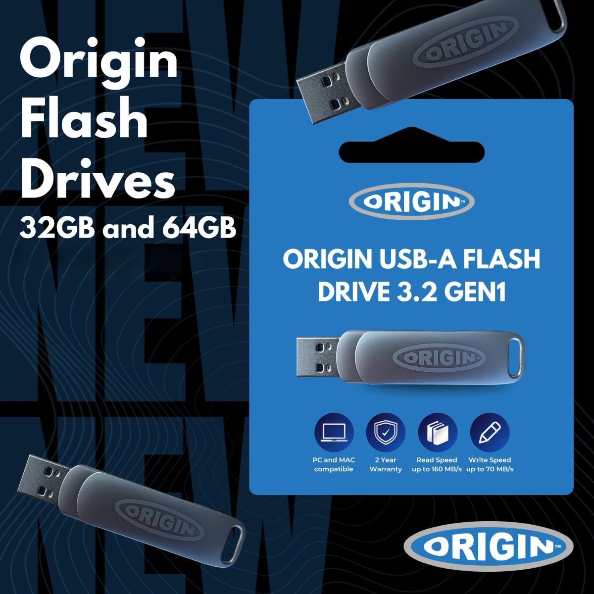 Origin 32GB USB-A flash drive 3.2 Gen1 thumbnail
