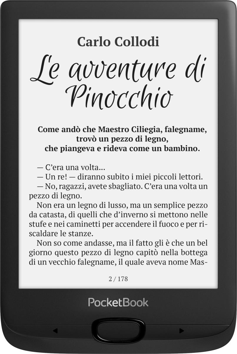 PocketBook Basic Lux 3 e-book reader 8 GB Wi-Fi Black thumbnail