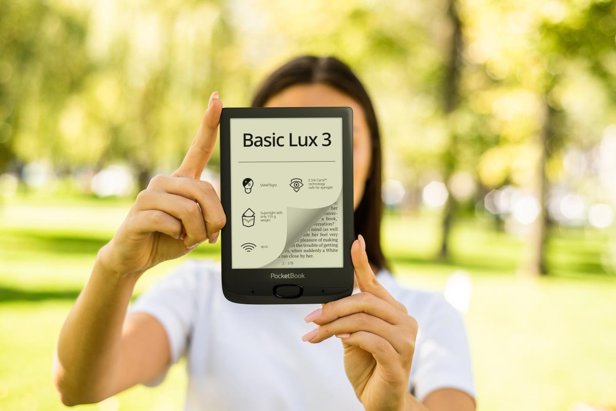 PocketBook Basic Lux 3 e-book reader 8 GB Wi-Fi Black thumbnail
