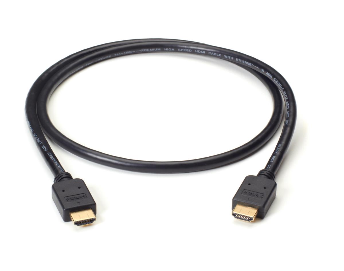 Black Box HDMI M/M 1m HDMI cable HDMI Type A (Standard) thumbnail