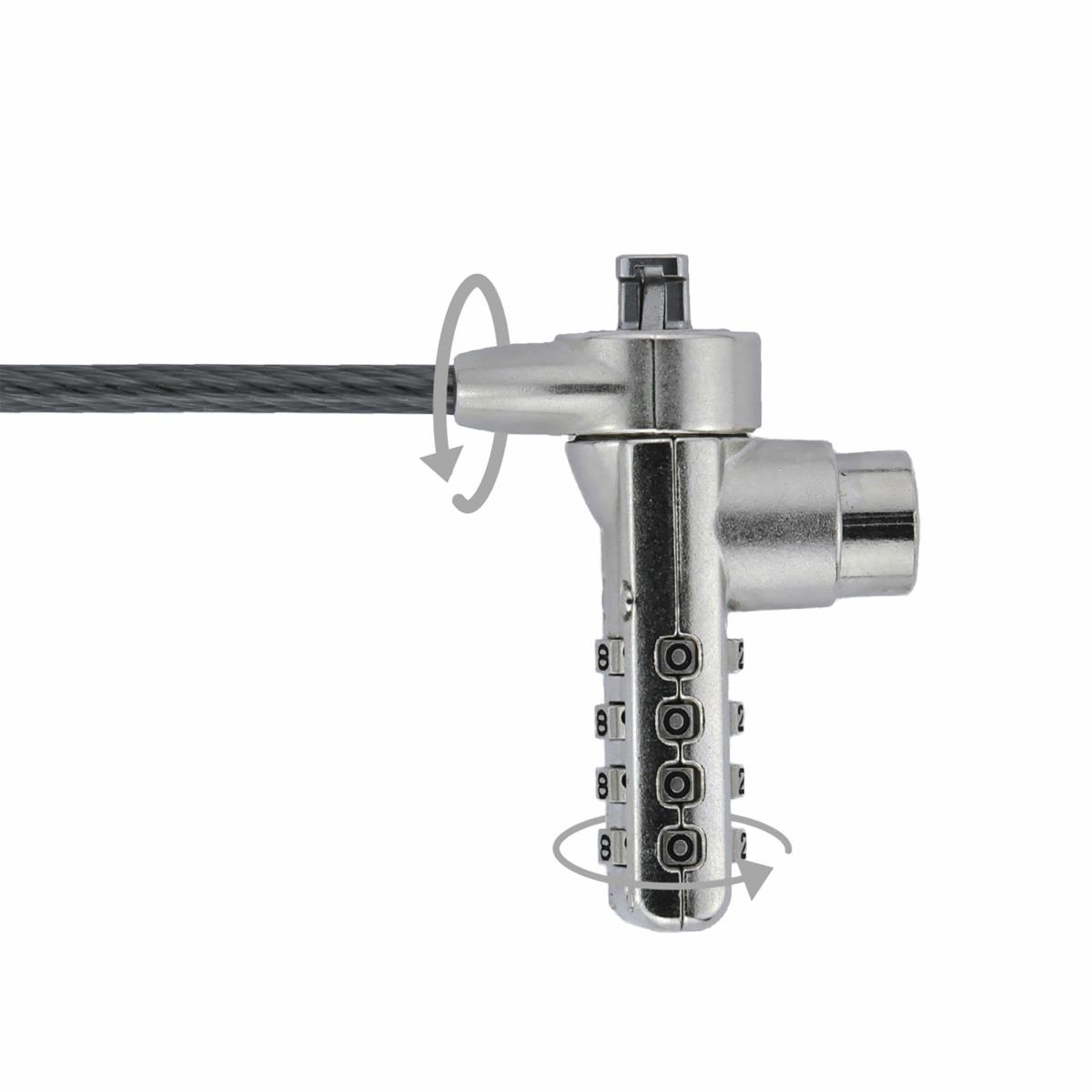 SECURITY CABLE T-LOCK COMBIN thumbnail