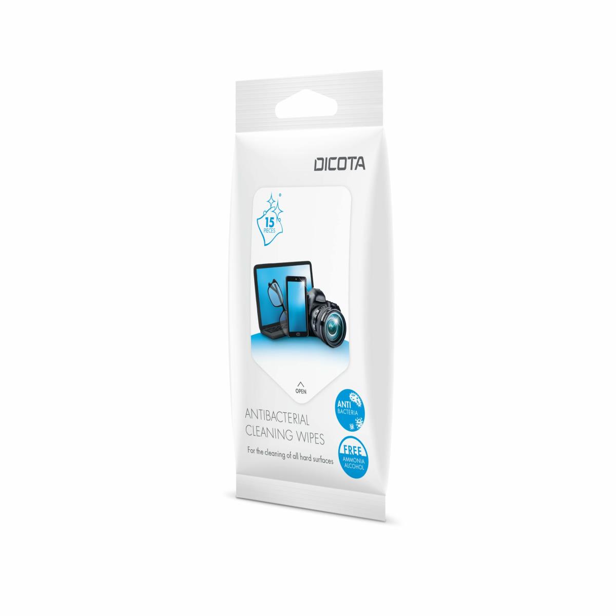 Antibacterial Surface Cleaning Wipes Pack 15 Pieces thumbnail