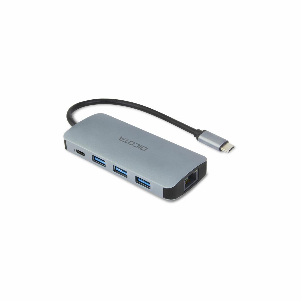 USB-C 8-in-1 Multi Hub 4K PD 100W thumbnail