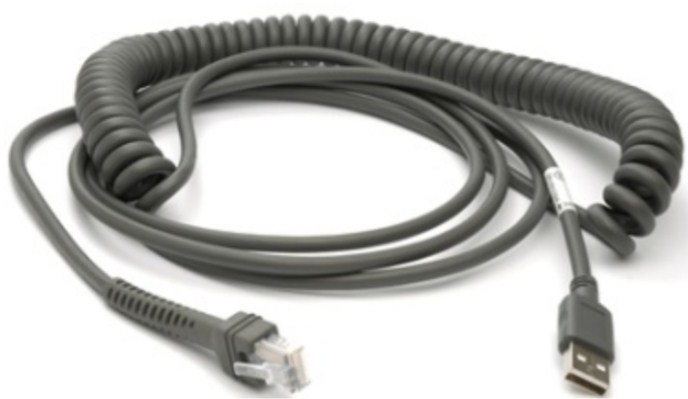 CABLE USB COILED 15FT CONNECTOR thumbnail