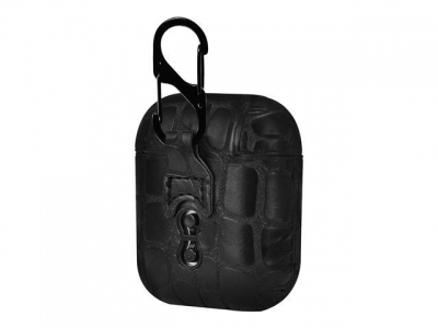 EU Product - AirPods Case AirBox Stone Pattern Black thumbnail
