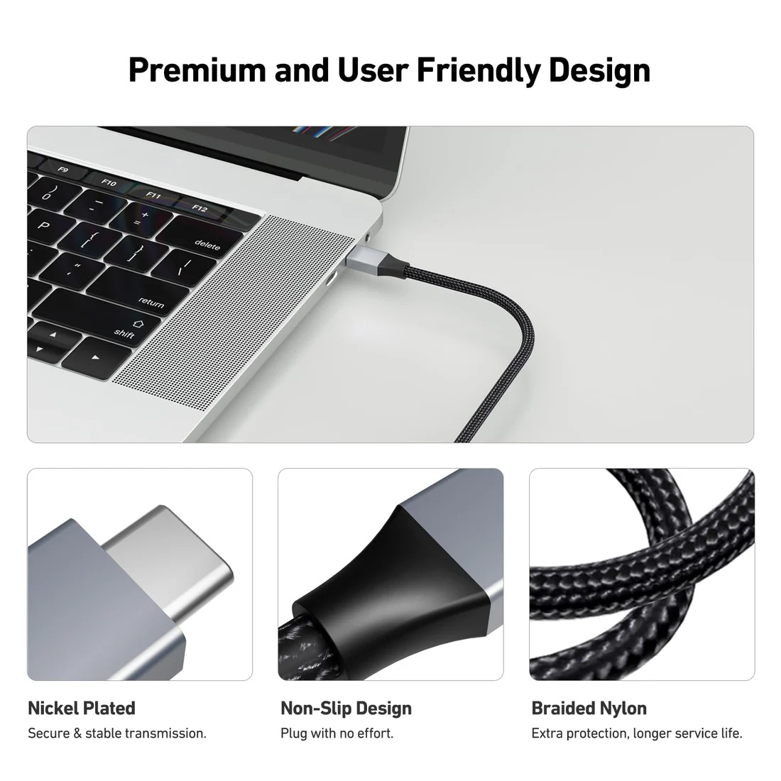 USB-C to HDMI 4K Cable  - 1.8m thumbnail